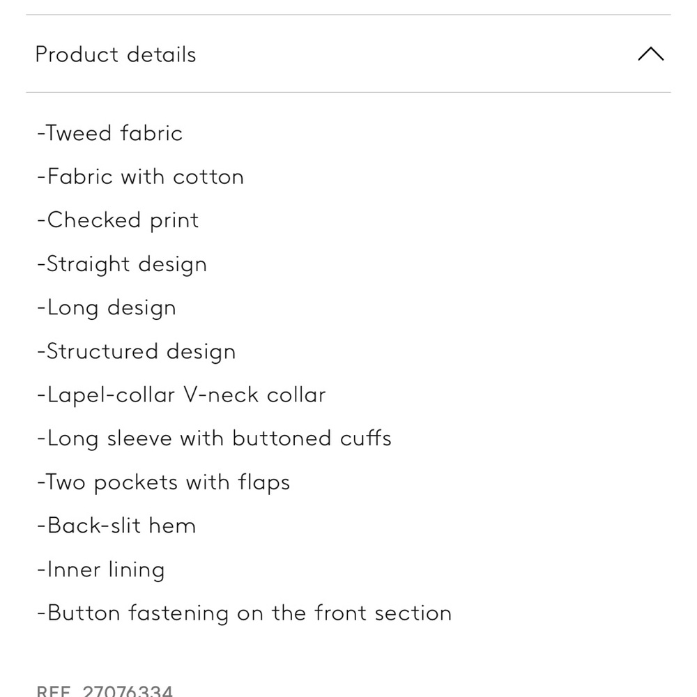 Tweed Check Blazer Medium - Picture 6 of 8